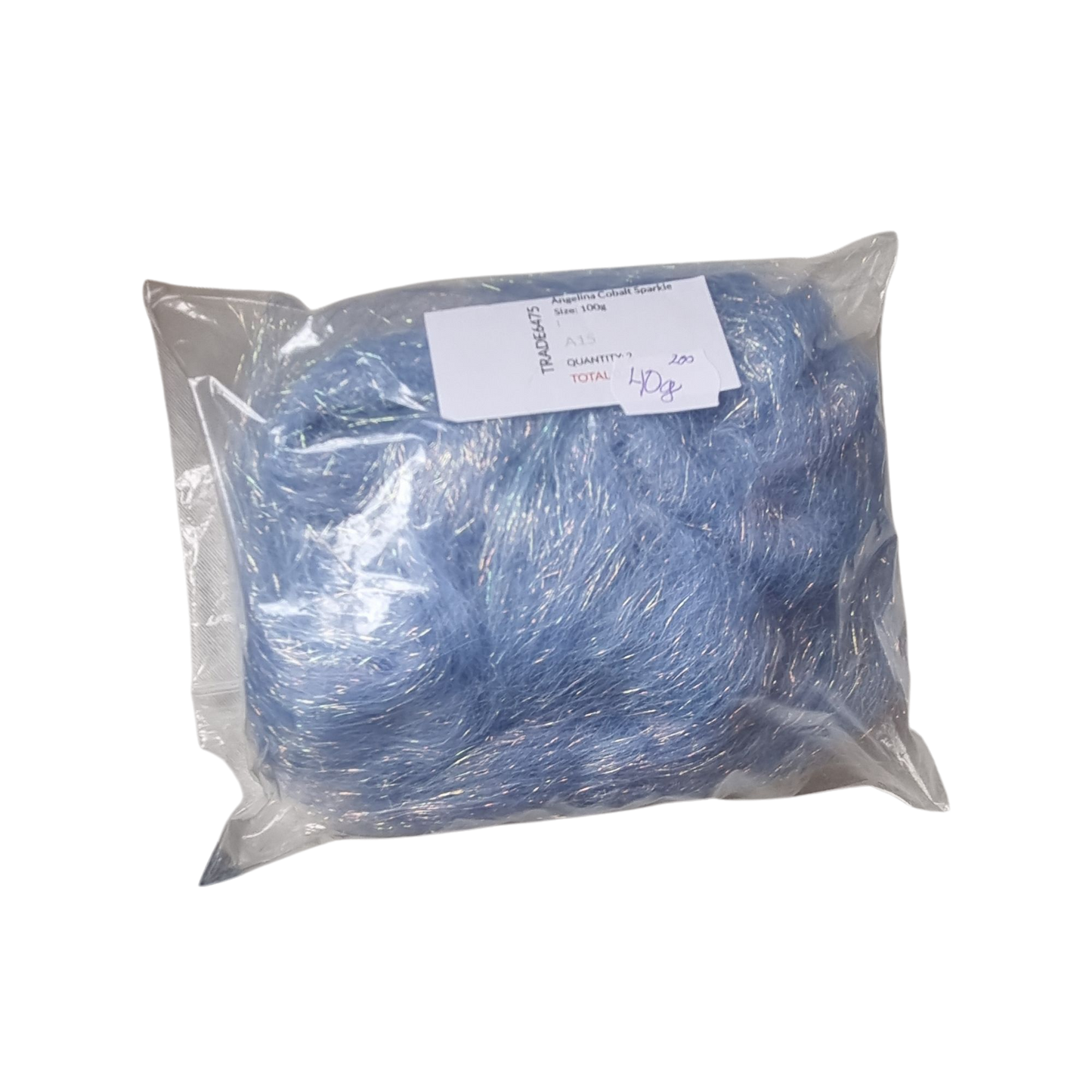 Angelina cobalt glitter